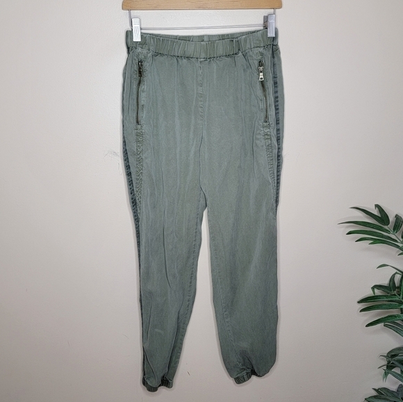 Young Fabulous & Broke | Olive Green Jogger Pants Size Small - Picture 1 of 7